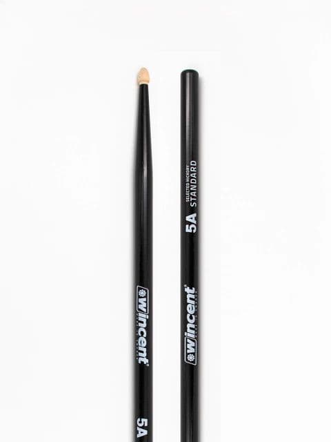 Baqueta Wincent 5A Colors Black Standard (W-5ACB)